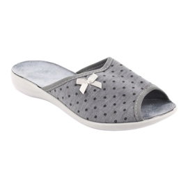 Zapatos de mujer befado pu 254D047 gris 1