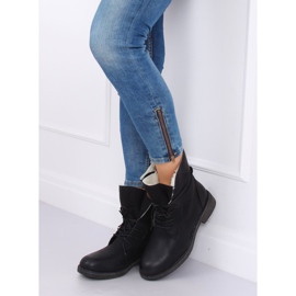 Botas negras sobre piel de oveja 758-PA Negro 6
