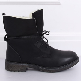 Botas negras sobre piel de oveja 758-PA Negro 3