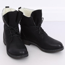 Botas negras sobre piel de oveja 758-PA Negro 4