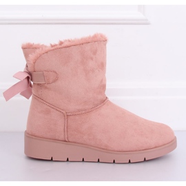 Botas de nieve rosa para mujer A-3 Pink 1