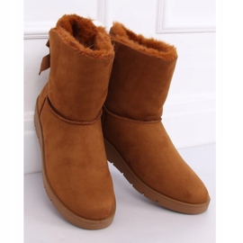 Botas de nieve camel A-3 Camel para mujer marrón 1