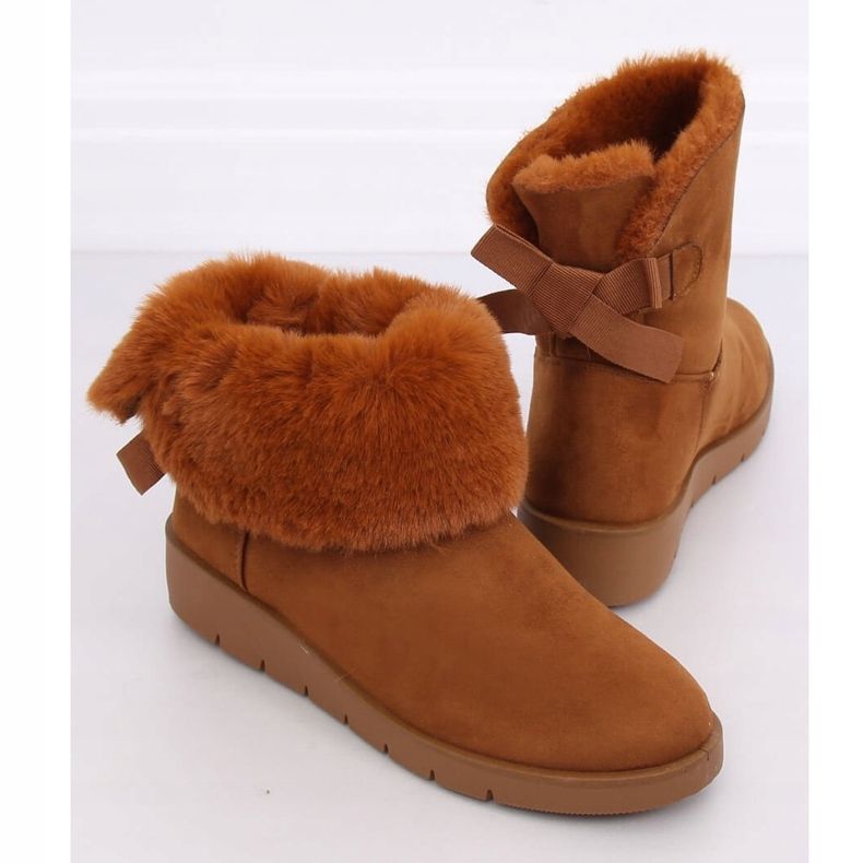 Botas de nieve camel A-3 Camel para mujer marrón 2