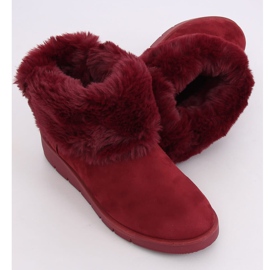 Botas de nieve granate para mujer A-3 Wine Red rojo 1 Botas de nieve granate para mujer A-3 Wine Red rojo 1