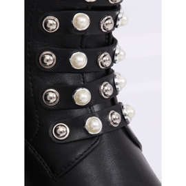 Botas militares negras 7671-PA Black negro 2