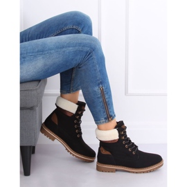 Botas de madera negras 185-PA Black negro 1