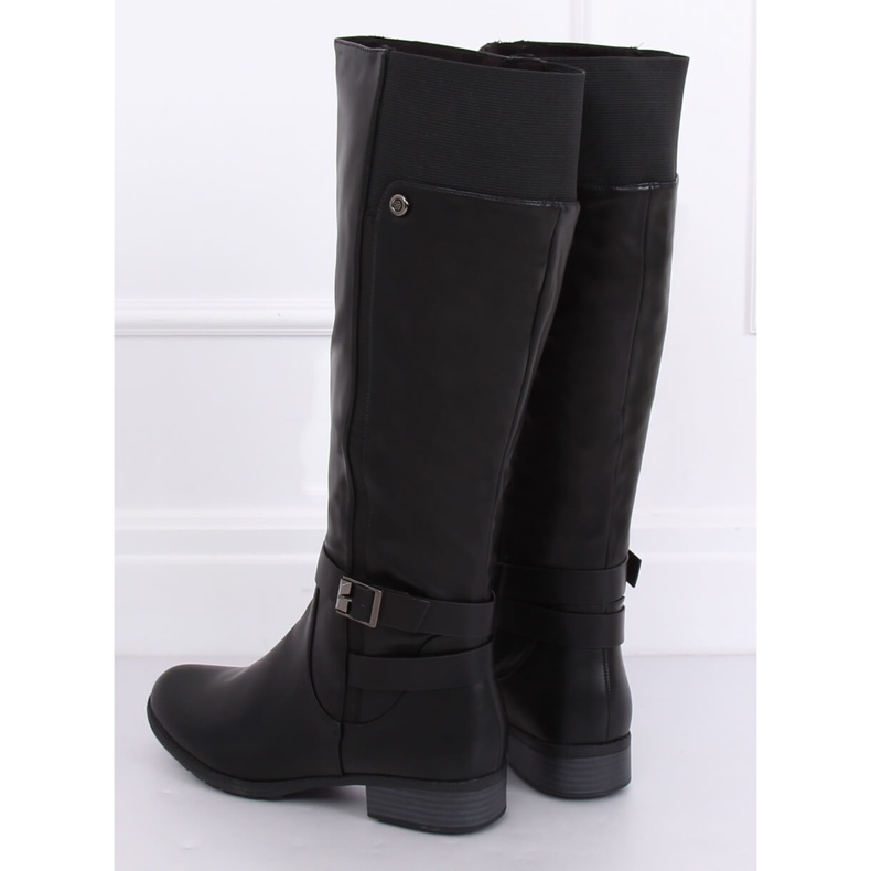 Botas negras aisladas SG-226 Black negro 1