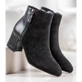 SHELOVET Botas elegantes negro 3