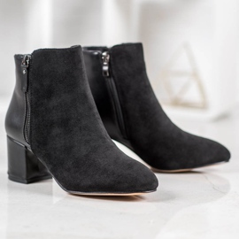 SHELOVET Botas elegantes negro 4