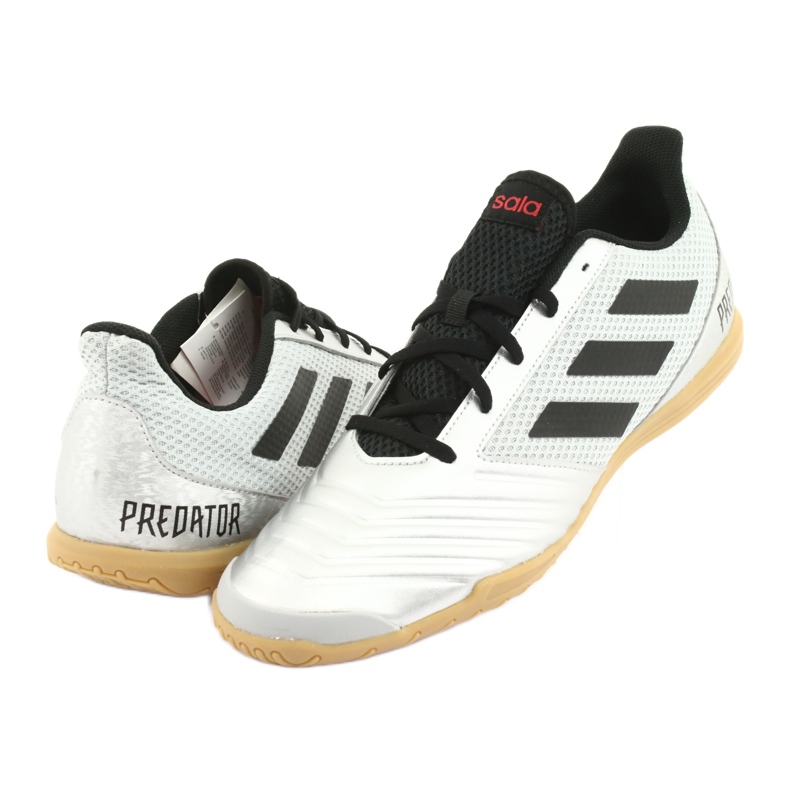 Zapatos de interior adidas Predator 19.4 In M F35630 plata 3