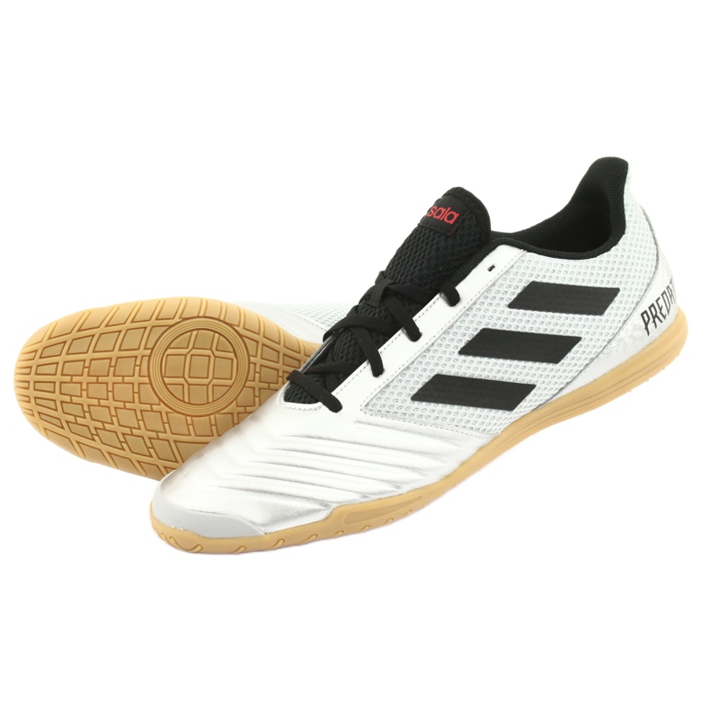 Zapatos de interior adidas Predator 19.4 In M F35630 plata 4
