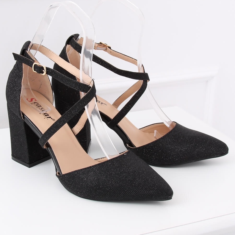 Bombas en el poste negro NC951 Negro 1