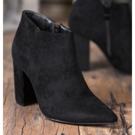 Marquiz Botas sexy con cremallera negro 3