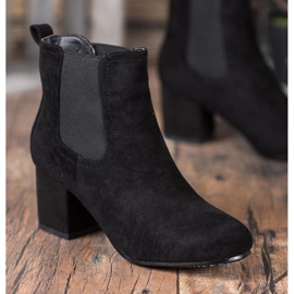 Bestelle Botas sin cordones en un poste negro 3