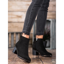 Super Me Botas calientes en tacones altos negro 2 Super Me Botas calientes en tacones altos negro 2