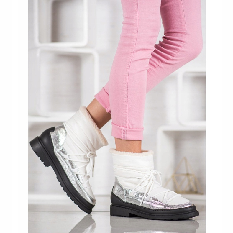 Botas de nieve textiles VICES blanco 1