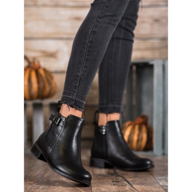 Nio Nio Botas de moda con hebilla negro 2 Nio Nio Botas de moda con hebilla negro 2