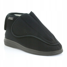 Dr.orto Befado zapatos para hombres para velcro pu 163m002 negro 5
