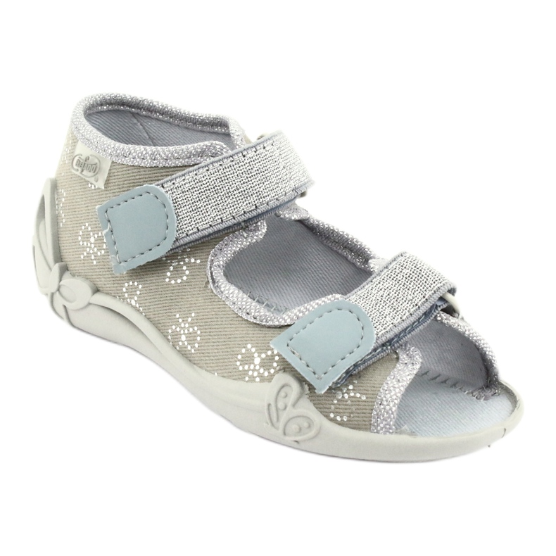 Calzado infantil befado 242P088 gris 1