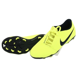 Zapatos de fútbol Nike Phantom Venom Club Fg Jr AO0396-717 amarillo 4