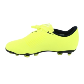Zapatos de fútbol Nike Phantom Venom Club Fg Jr AO0396-717 amarillo 2