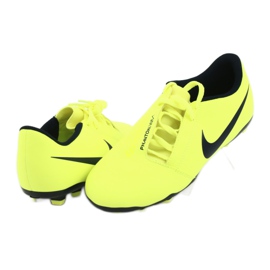 Zapatos de fútbol Nike Phantom Venom Club Fg Jr AO0396-717 amarillo 5
