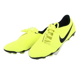 Zapatos de fútbol Nike Phantom Venom Club Fg Jr AO0396-717 amarillo 3