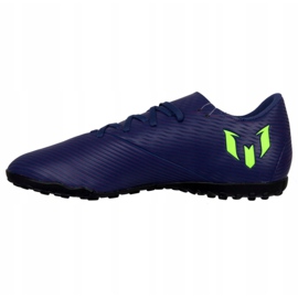 Zapatillas Adidas Nemeziz Messi 19.4 Tf M EF1805 azul marino azul marino 1