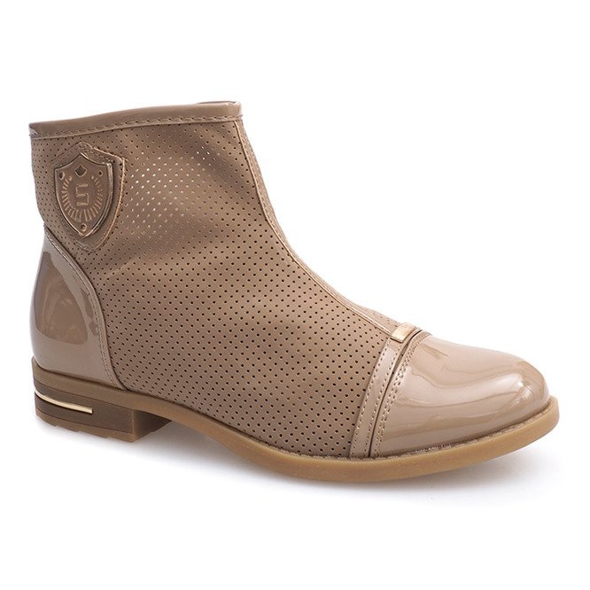 Botas elegantes, 1956 Zapatos caqui 1