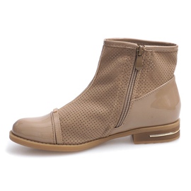Botas elegantes, 1956 Zapatos caqui 2