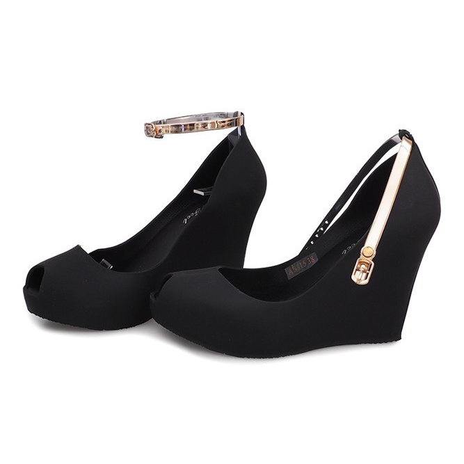 Cuña Abierta Meliski AE815 Negro 2 Cuña Abierta Meliski AE815 Negro 2