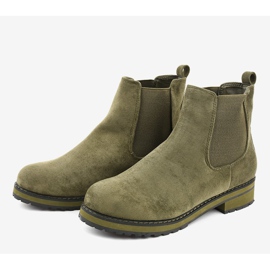 Botines verdes aislantes F-3799 3