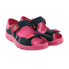 Calzado infantil befado 969X105 rosado azul marino 5