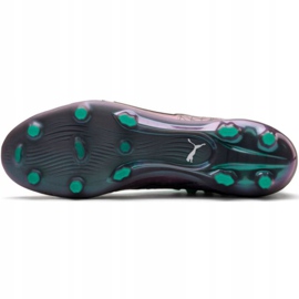 Botas de fútbol Puma One 1 Il Lth Fg Ag M 104925 01 rojo verde 5