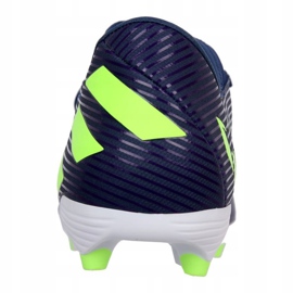 Zapatillas Adidas Nemeziz Messi 19.3 Fg M EF1806 violeta azul marino 2