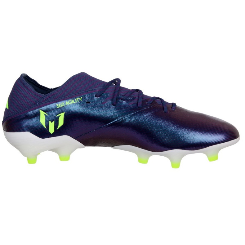 Zapatillas Adidas Nemeziz Messi 19.1 Fg M EG7332 púrpura púrpura 1