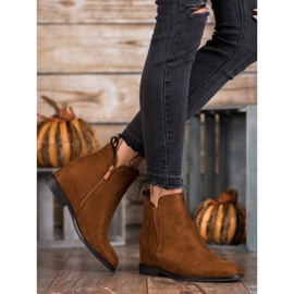 SHELOVET Cómodas botas de vaquero marrón 2 SHELOVET Cómodas botas de vaquero marrón 2