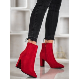 Super Me Sexy botas de tacón alto rojo 3