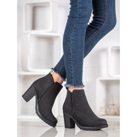 Goodin Botines textiles en el poste negro 1