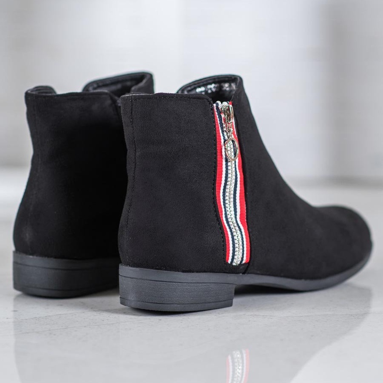 SHELOVET Botines cálidos con cremallera negro 2 SHELOVET Botines cálidos con cremallera negro 2
