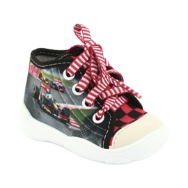 Calzado infantil befado 218P050 negro rojo gris 1