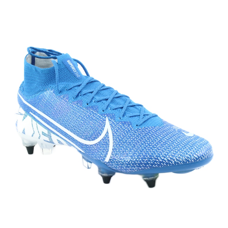 Zapatillas de fútbol Nike Mercurial Superfly 7 Elite SG-Pro Ac M AT7894-414 azul 1