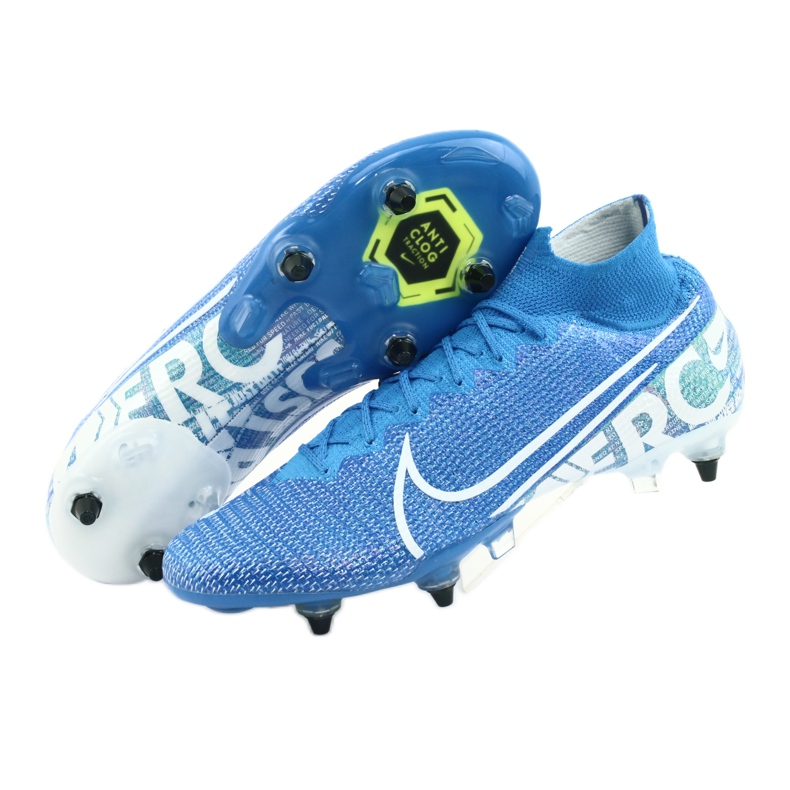 Zapatillas de fútbol Nike Mercurial Superfly 7 Elite SG-Pro Ac M AT7894-414 azul 6