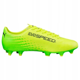 Botas de fútbol Puma Evo Speed ​​17.4 Fg M 104017 01 multicolor amarillo 2