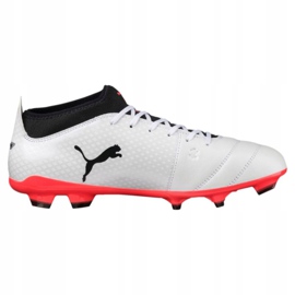 Botas de fútbol Puma One 17.3 Fg M 104074 01 negro blanco 2 Botas de fútbol Puma One 17.3 Fg M 104074 01 negro blanco 2