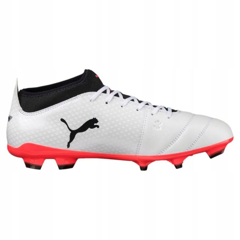 Botas de fútbol Puma One 17.3 Fg M 104074 01 negro blanco 2 Botas de fútbol Puma One 17.3 Fg M 104074 01 negro blanco 2