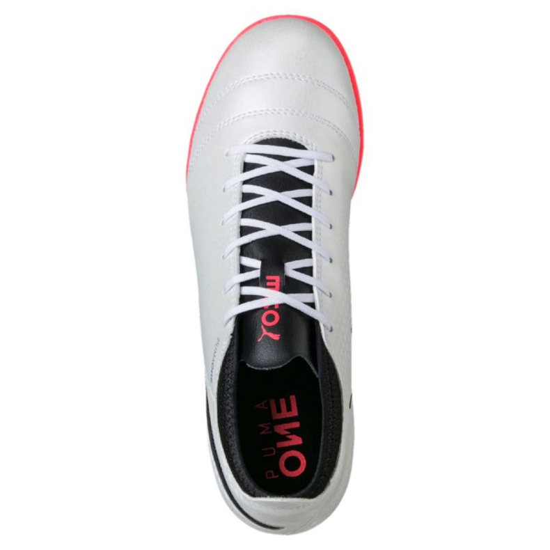 Botas de fútbol Puma One 17.4 Tt M 104078 01 blanco blanco 1