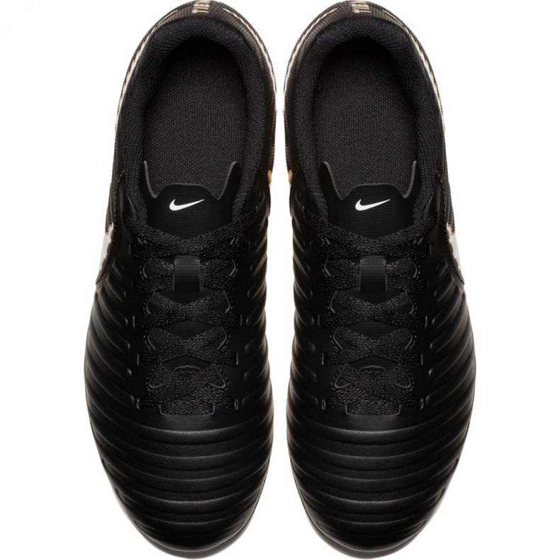 Zapatillas de fútbol Nike Tiempo Rio Iv Fg Jr 897731-002 negro negro 2