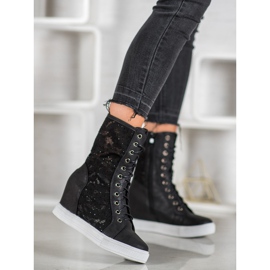Seastar Botas caladas negro 1