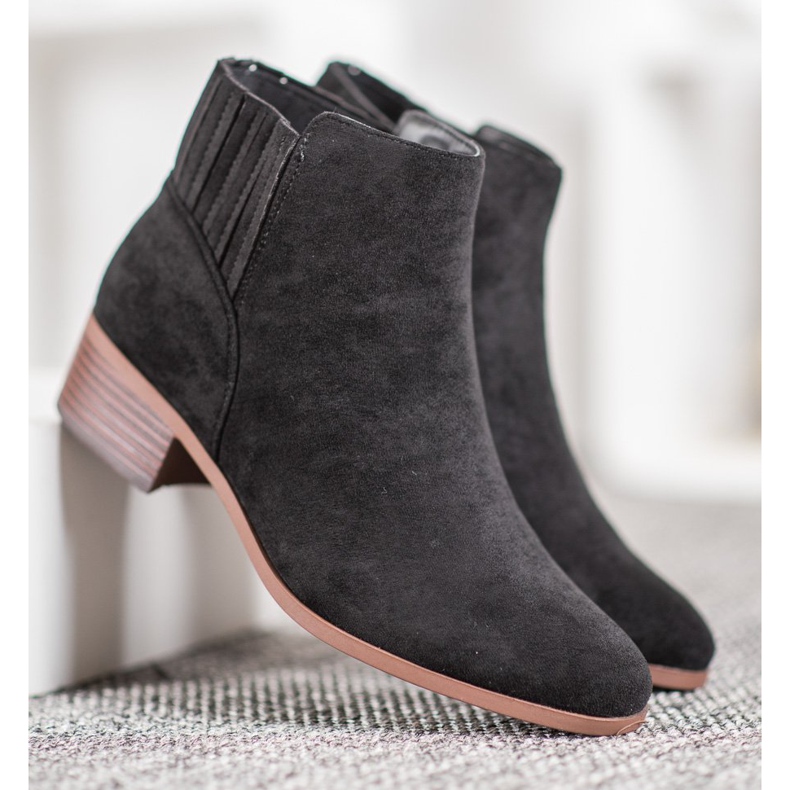 SDS Botas sin cordones negro 2